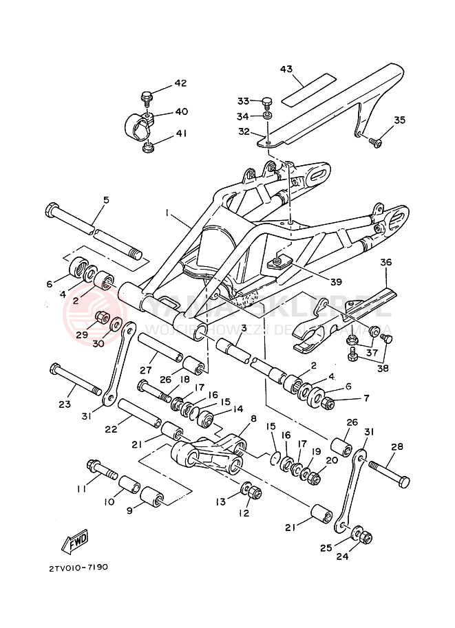 Schemat "wahacz" do Yamaha SDR