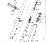 rama do FZX750 (srebrny)