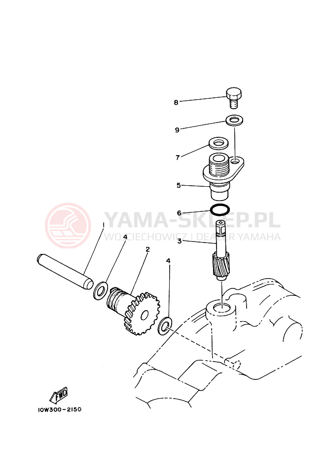 Schemat "Tryby licznika" do Yamaha TZR125