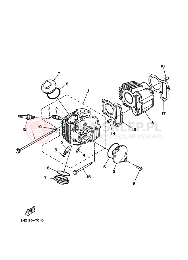 Schemat "cylinder" do Yamaha CHAMP