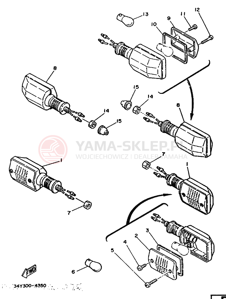 Schemat "cylinder" do Yamaha DT125