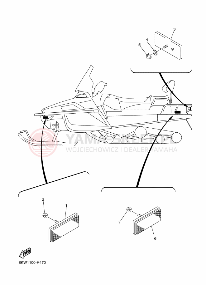 Schemat "układ elektryczny" do Yamaha VK PROFESSIONAL II EPS