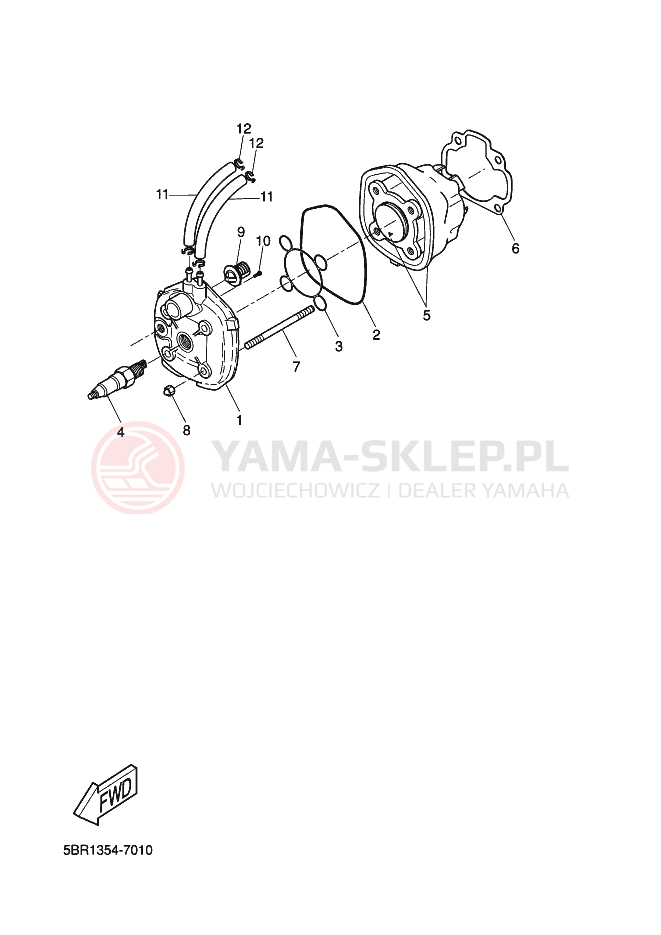 Schemat "cylinder" do Yamaha NITRO