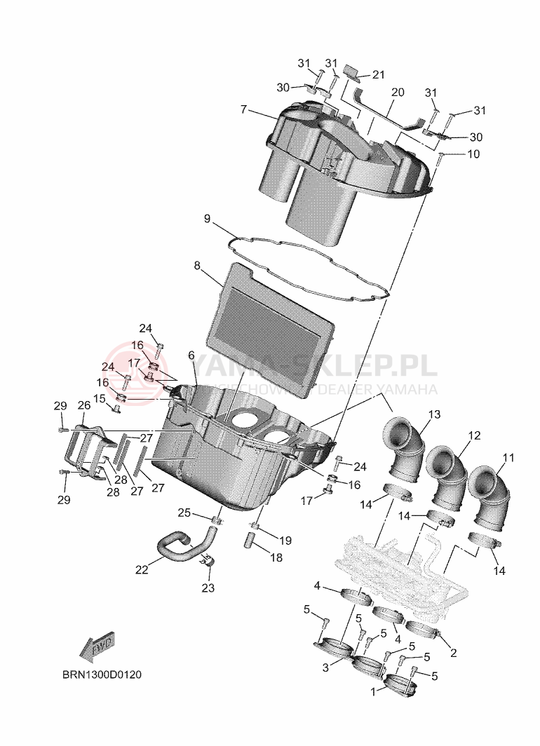 Schemat "WSTĘP 2" do Yamaha TRACER 9GT