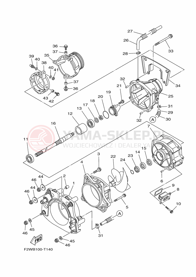 Schemat "JET UNIT" do Yamaha VXR