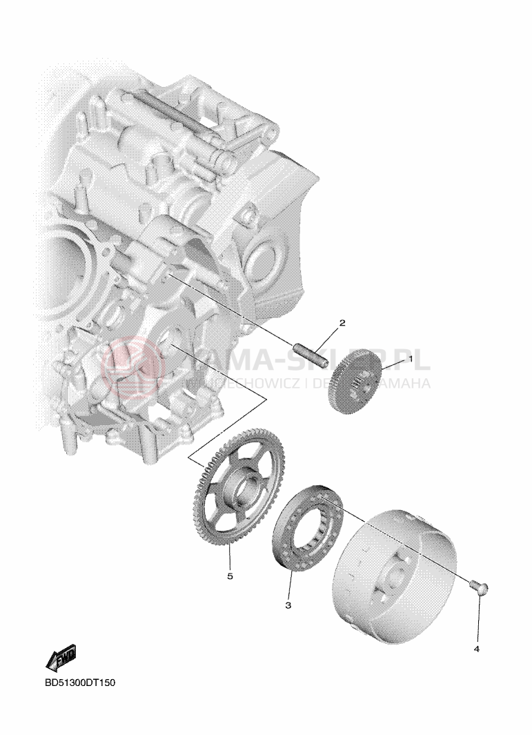 Schemat "rozrusznik" do Yamaha NIKEN