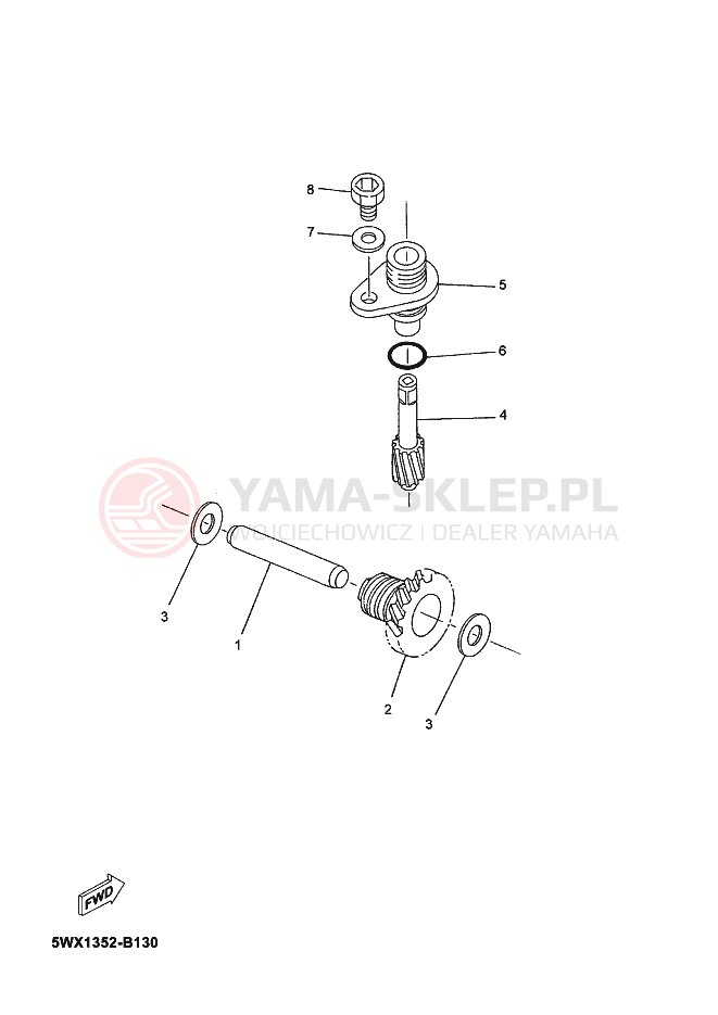 Schemat "Tryby licznika" do Yamaha TZR50