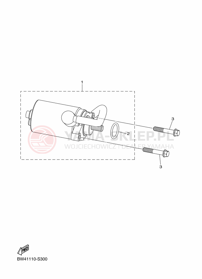 Schemat "rozrusznik" do Yamaha YFZ50