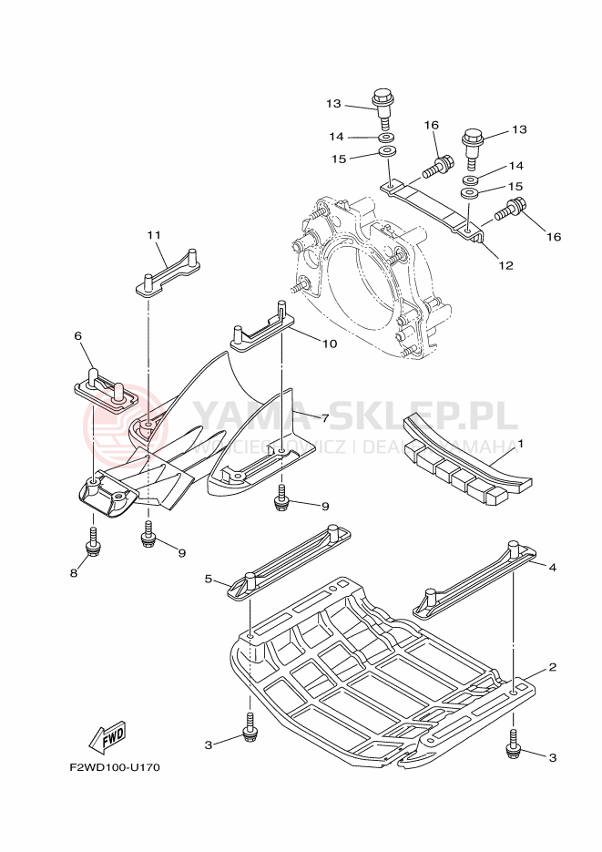 Schemat "JET UNIT" do Yamaha VXR