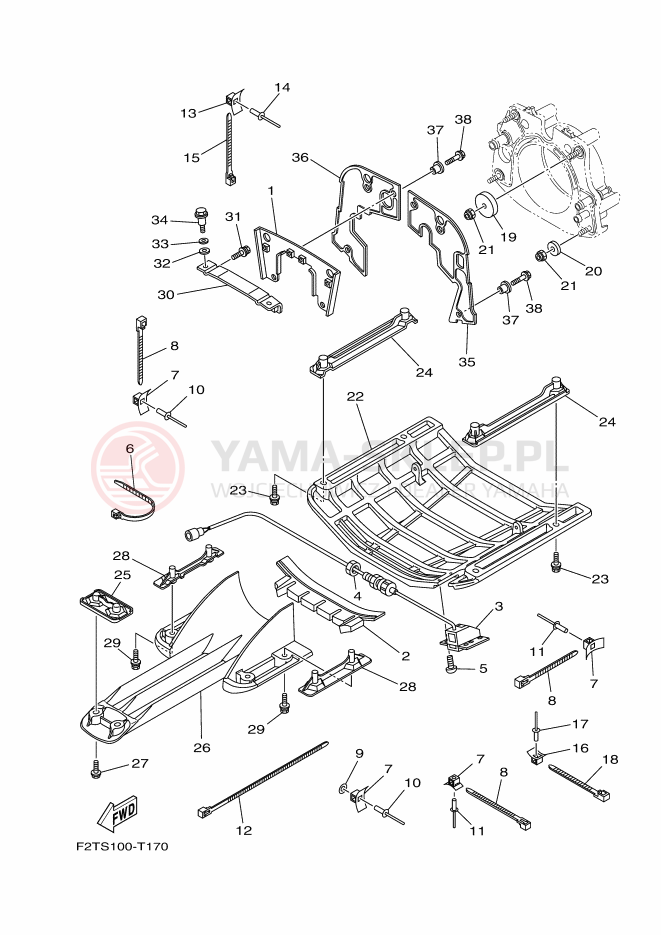 Schemat "JET UNIT" do Yamaha FX HO