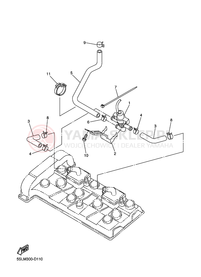 Schemat "reduktor" do Yamaha YZF-R6