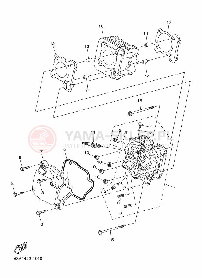 Schemat "cylinder" do Yamaha D'ELIGHT