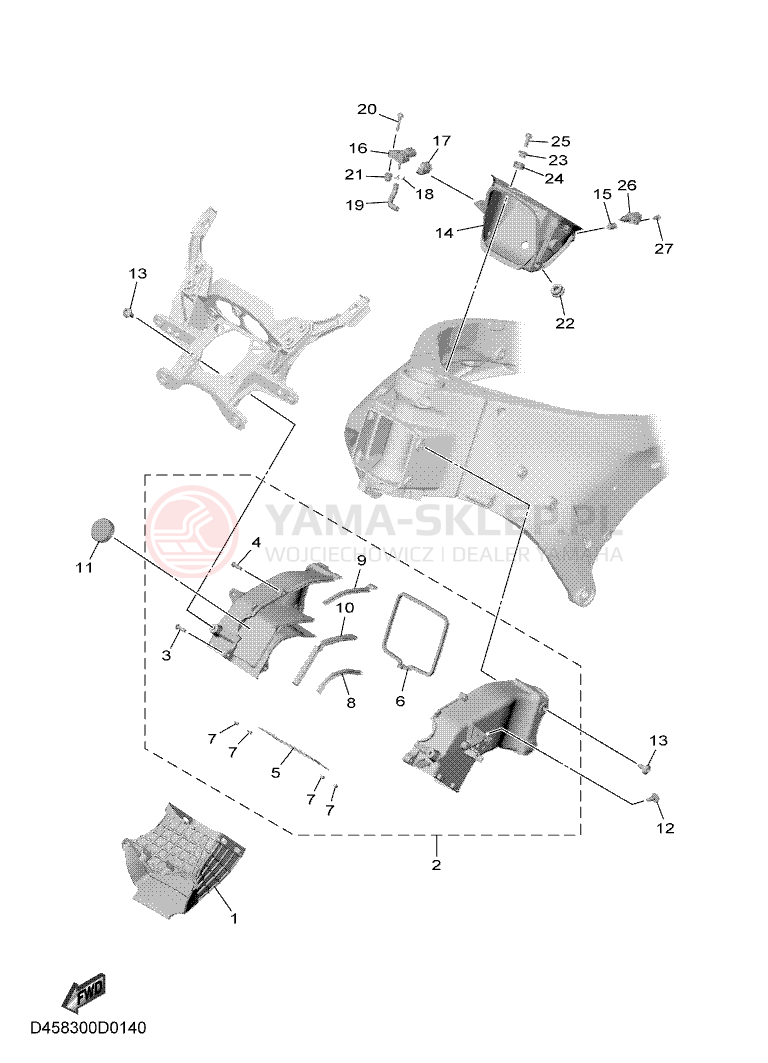 Schemat "WSTĘP 3" do Yamaha R1 GYTR