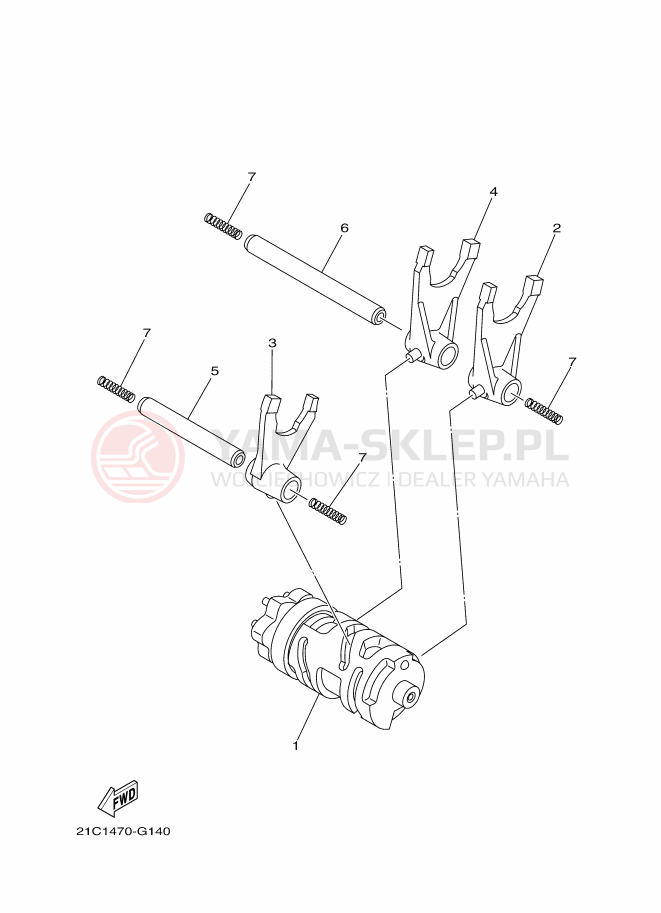 Schemat "Wodziki, automat" do Yamaha FZ16
