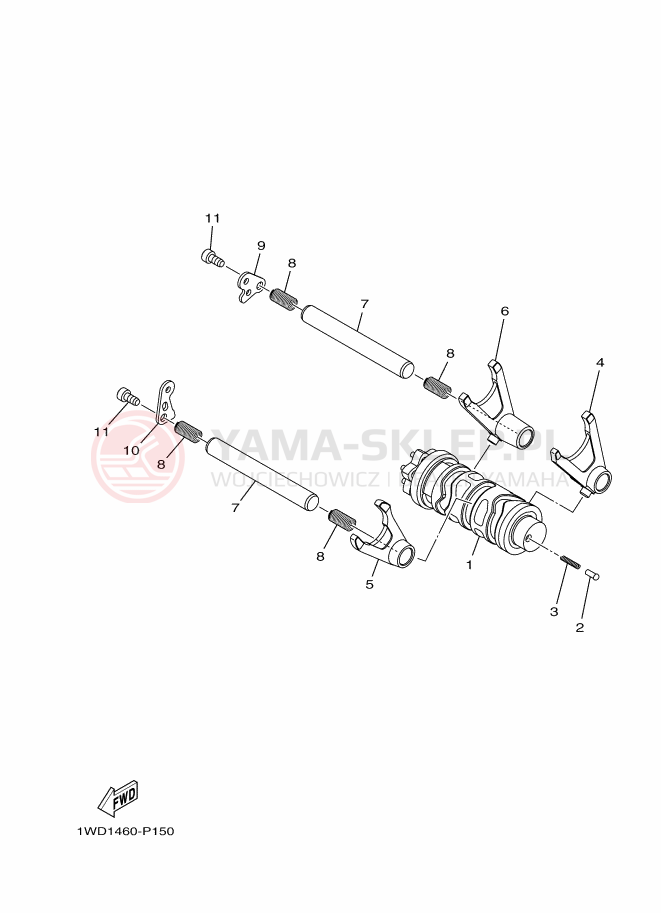 Schemat "Wodziki, automat" do Yamaha R3