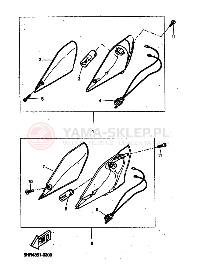 Schemat "MIGACZ" do Yamaha BOOSTER NEXT GENERATION