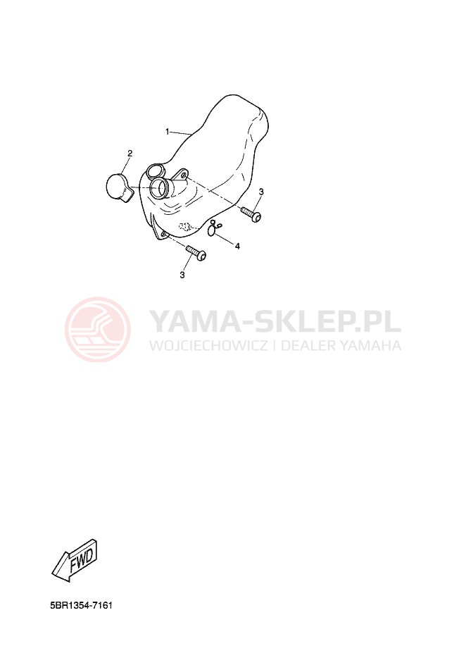 Schemat "Miska olejowa" do Yamaha YQ50L