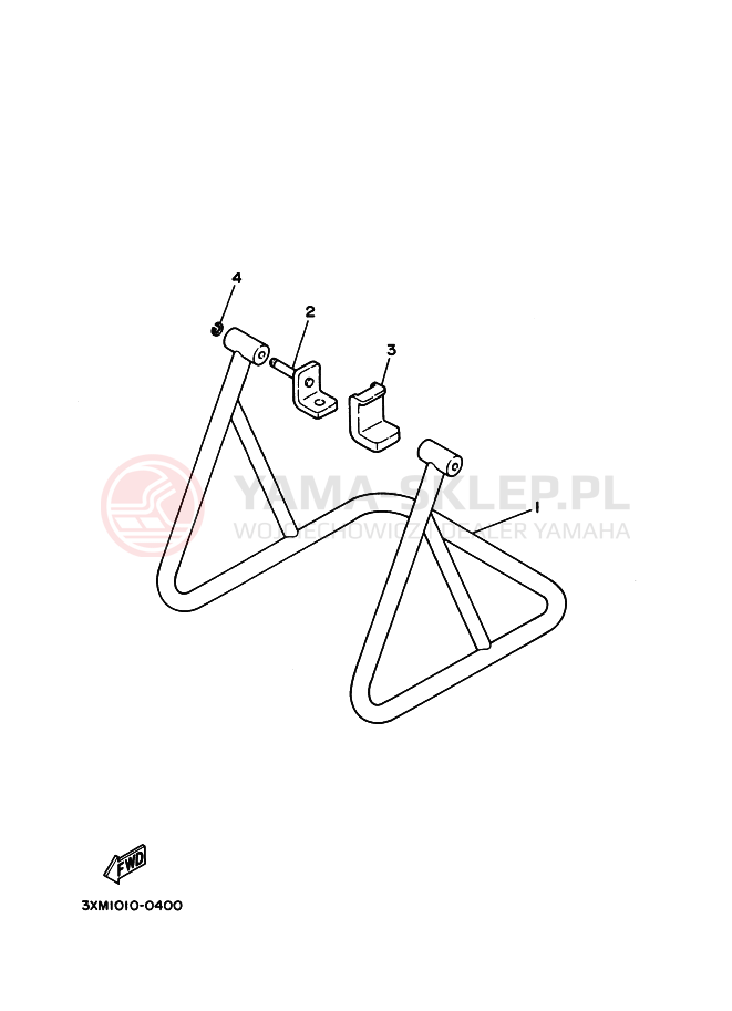 Schemat "Tłok, korbowód" do Yamaha TZ50