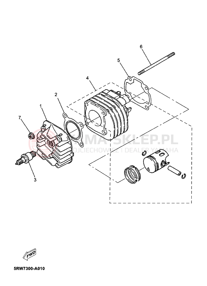 Schemat "cylinder" do Yamaha NEOS