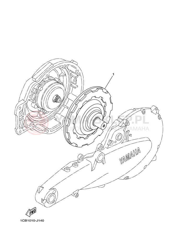 Schemat "alternator" do Yamaha EC-03