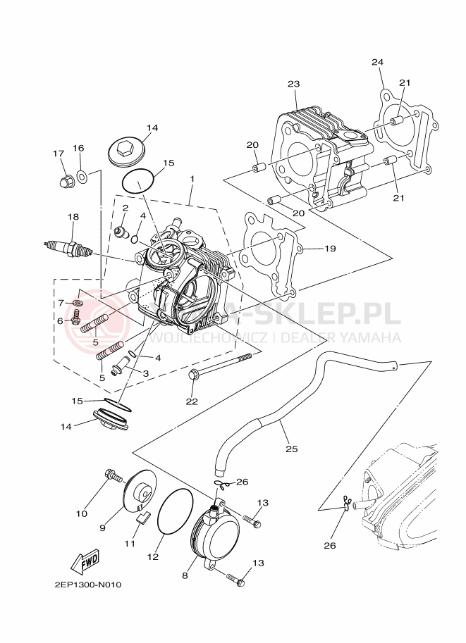 Schemat "cylinder" do Yamaha DELIGHT