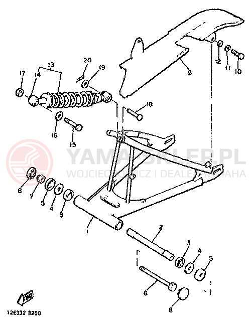Schemat "wahacz" do Yamaha XS400