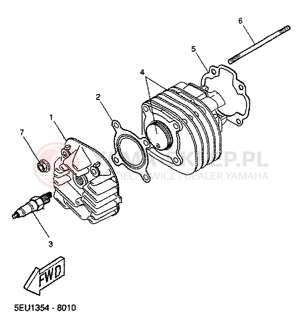 Schemat "cylinder" do Yamaha WHY