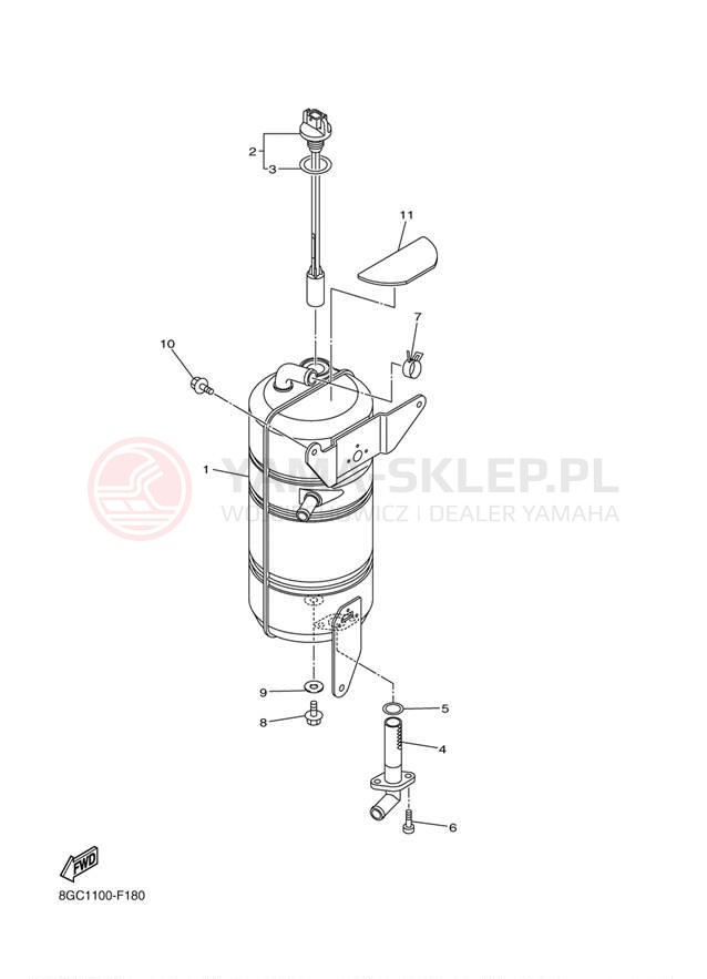 Schemat "Miska olejowa" do Yamaha VENTURE MULTI PURPOSE PZ50MPDR