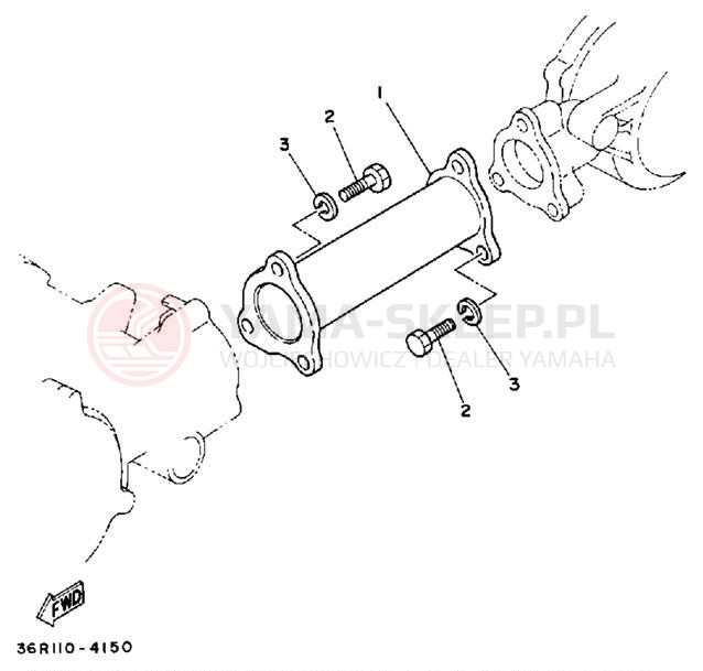 Schemat "wahacz" do Yamaha 4-ZINGER YF60S