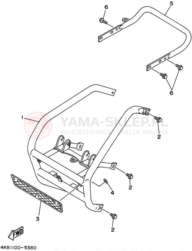 Schemat "gmole" do Yamaha YFM35FXG_M