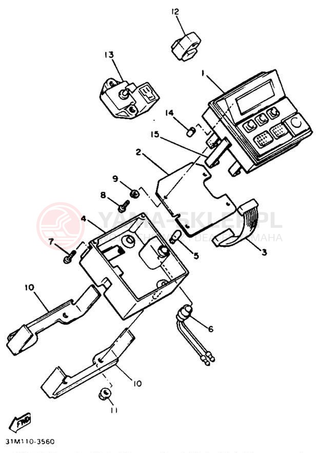 Schemat "Sterownik" do Yamaha XVZ12DN