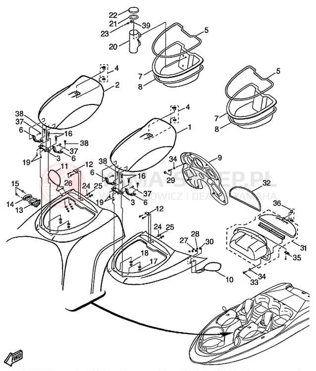 Schemat "HELM" do Yamaha LS2000 LST1200X