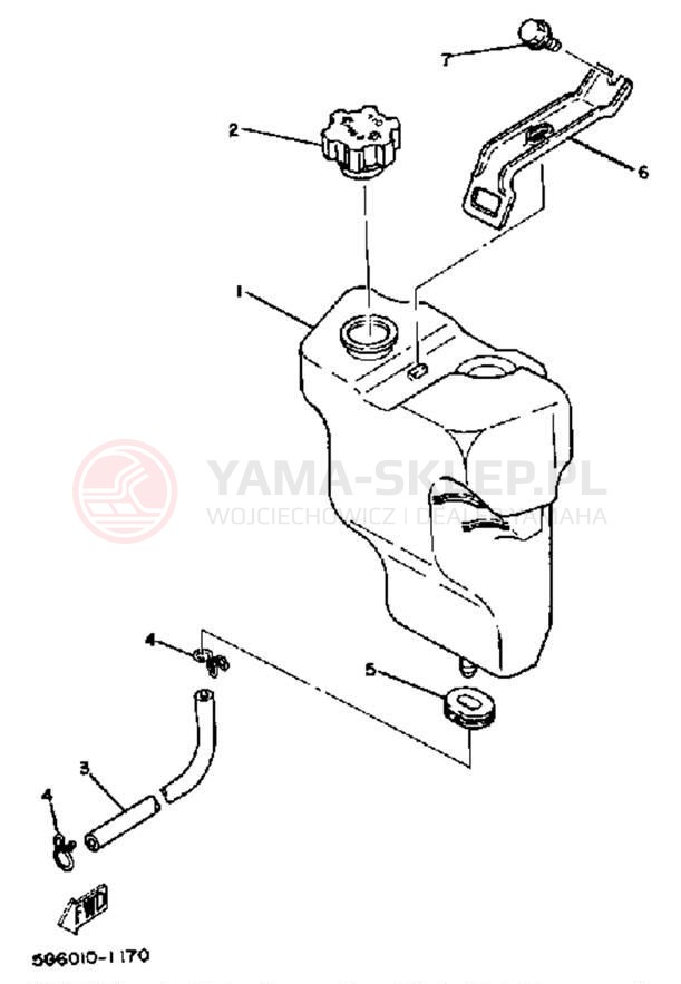 Schemat "Miska olejowa" do Yamaha CV80K