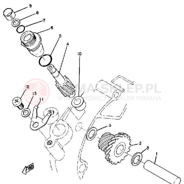 Schemat "Tryby licznika" do Yamaha HS1