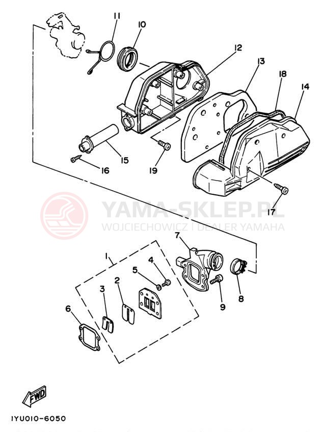 Schemat "Wtrysk paliwa" do Yamaha RAZZ SH50L