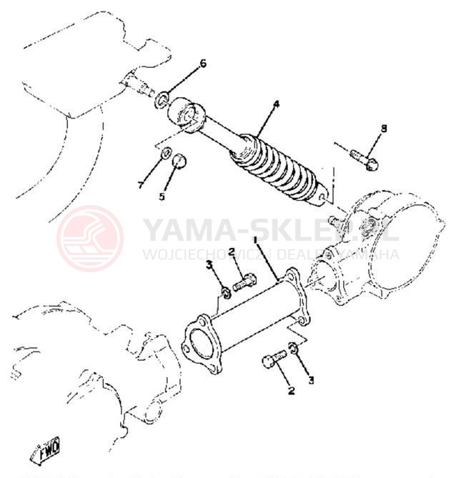 Schemat "wahacz" do Yamaha QT50G