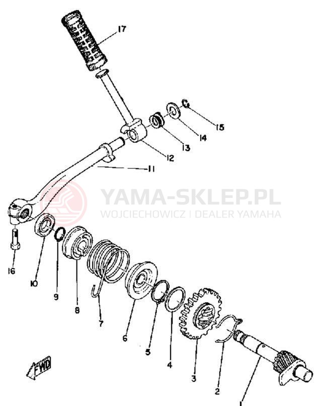 Schemat "rozrusznik" do Yamaha LS2