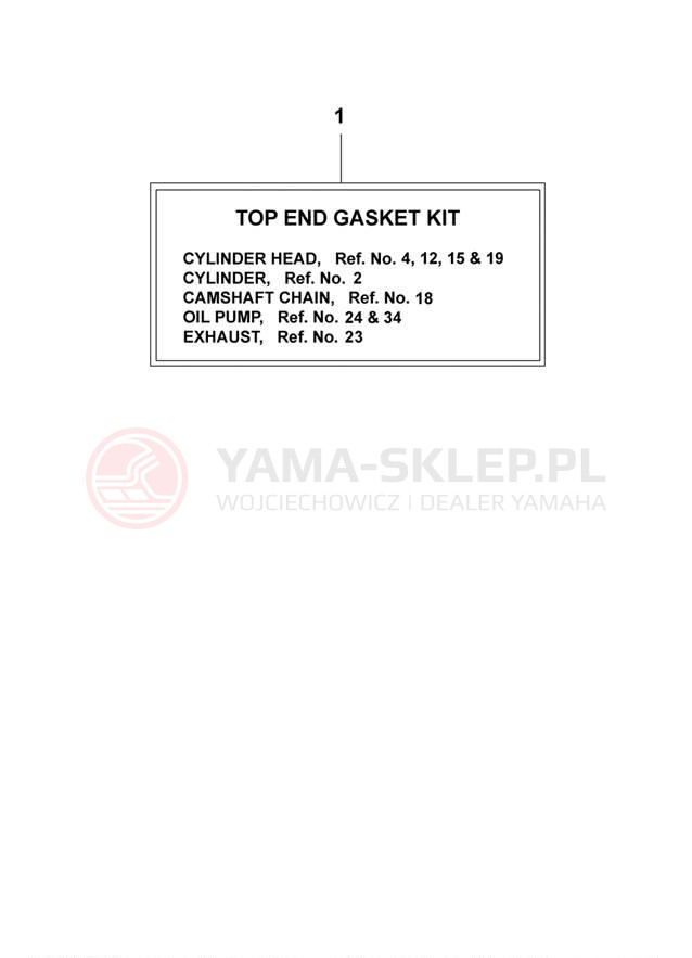 Schemat "częsci" do Yamaha RAPTOR 700 R YFM70RYL/YFM70RYW