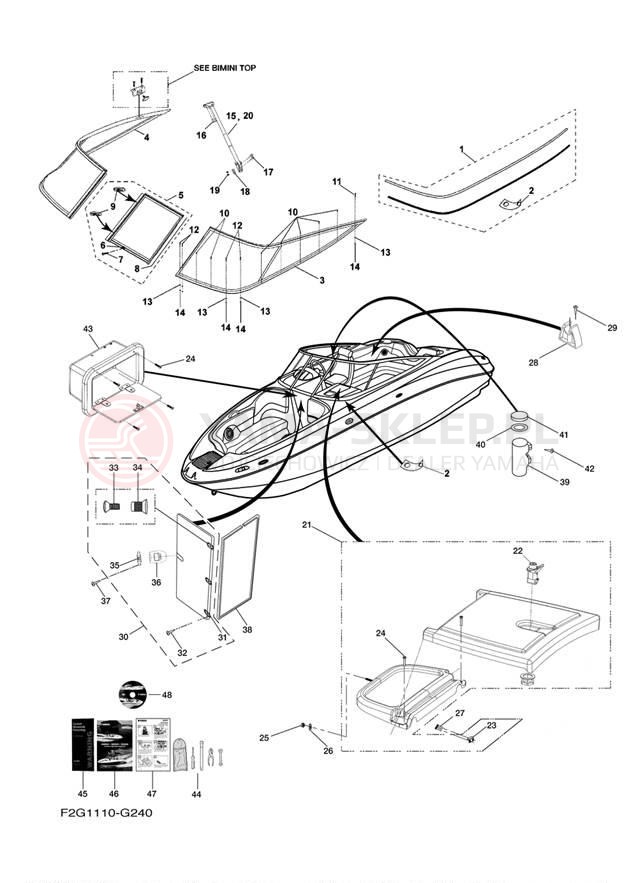 Schemat "HELM" do Yamaha 212X FAT1100AG