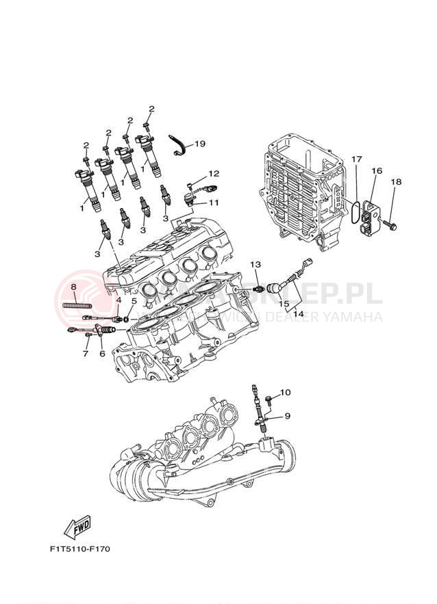 Schemat "układ elektryczny" do Yamaha SX210 FRT1100BG/FRT1100CG