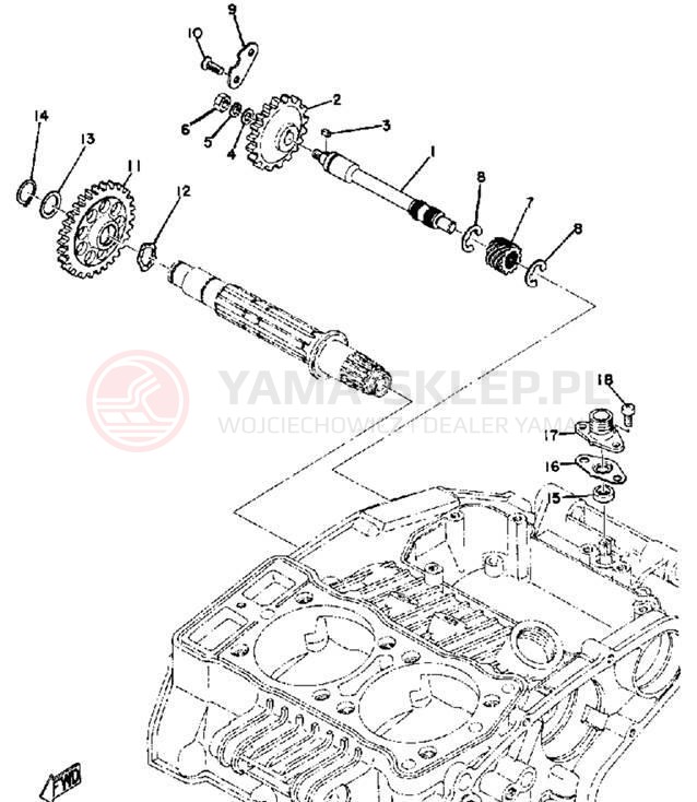 Schemat "Tryby licznika" do Yamaha TX500