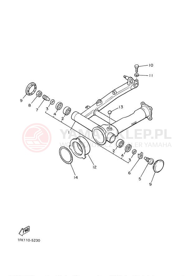 Schemat "wahacz" do Yamaha V-MAX CA VMX12W1C/VMX12W1
