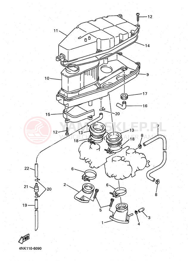 Schemat "Wtrysk paliwa" do Yamaha XVZ13AKC/XVZ13AK
