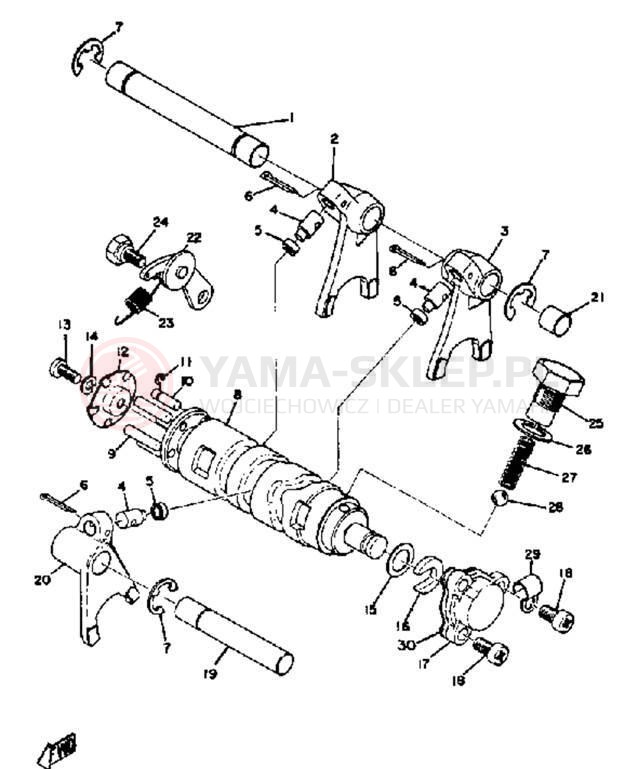 Schemat "Wodziki, automat" do Yamaha AT3_CT3 CT3/AT3