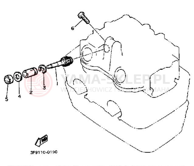 Schemat "Tryby licznika" do Yamaha XS400SJ