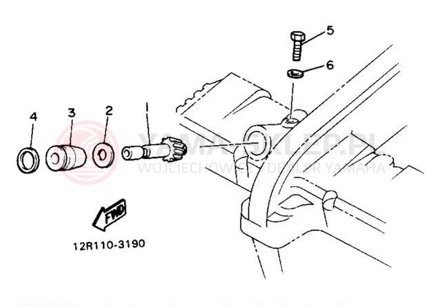Schemat "Tryby licznika" do Yamaha XS400J