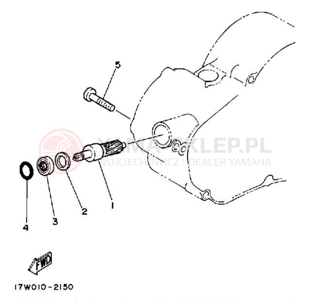 Schemat "Tryby licznika" do Yamaha ENDURO DT50W/DT50LC