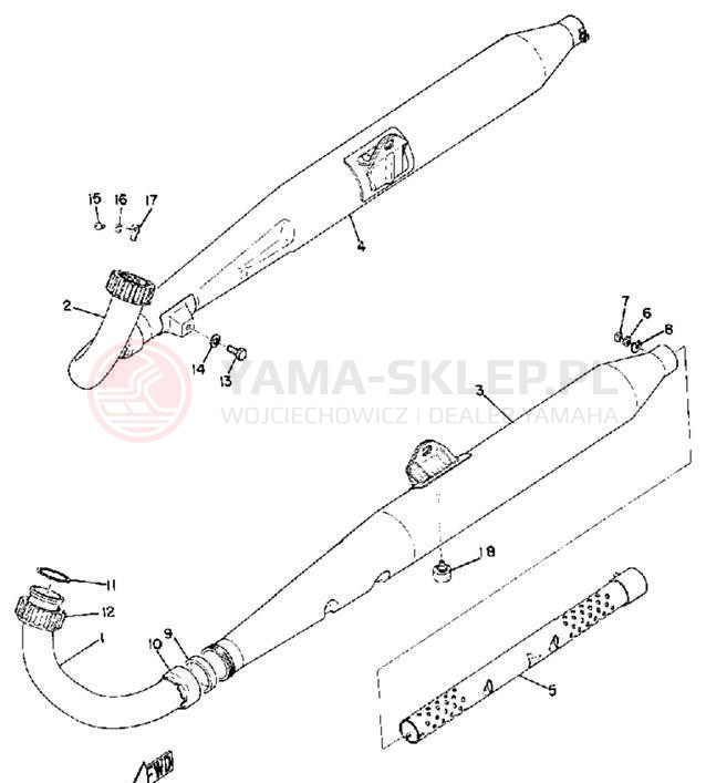 Schemat "tłumik" do Yamaha R3