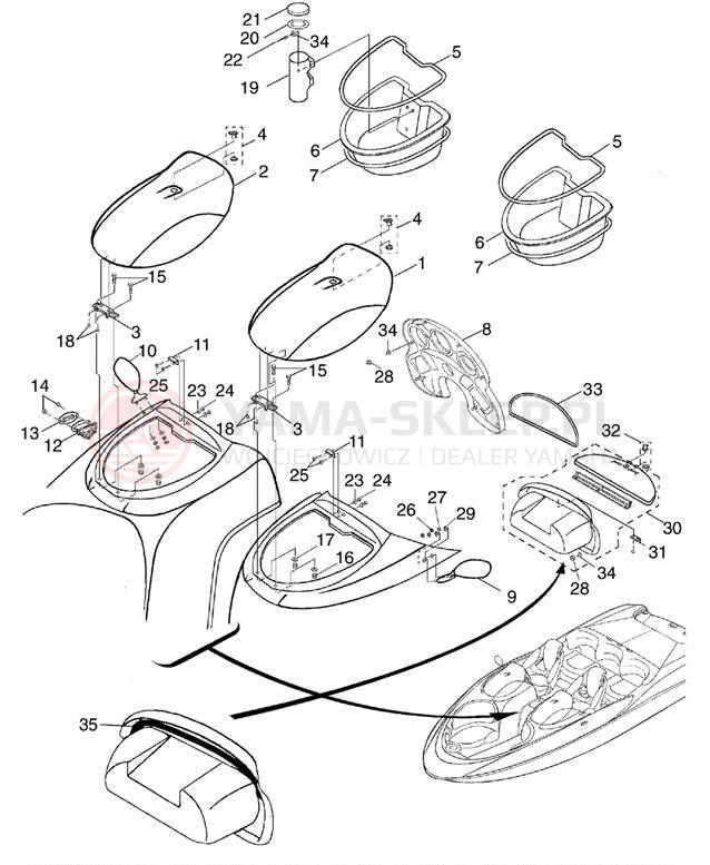 Schemat "HELM" do Yamaha LS2000 LST1200Z