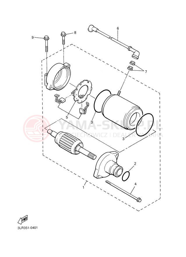 Schemat "rozrusznik" do Yamaha V-MAX VMX12S1/VMX12SC1